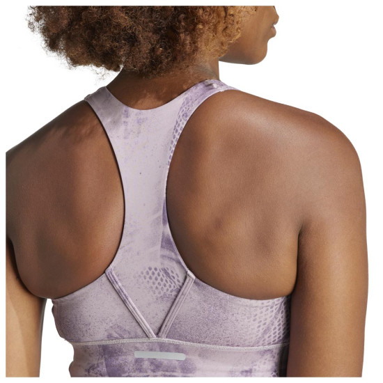 Adidas Γυναικείο μπουστάκι Run Pocket Medium-Support AOP Bra Iteration Adidas Γυναικείο μπουστάκι Run Pocket Medium-Support AOP Bra Iteration